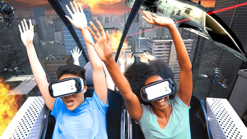 grand huit en réalité virtuelle